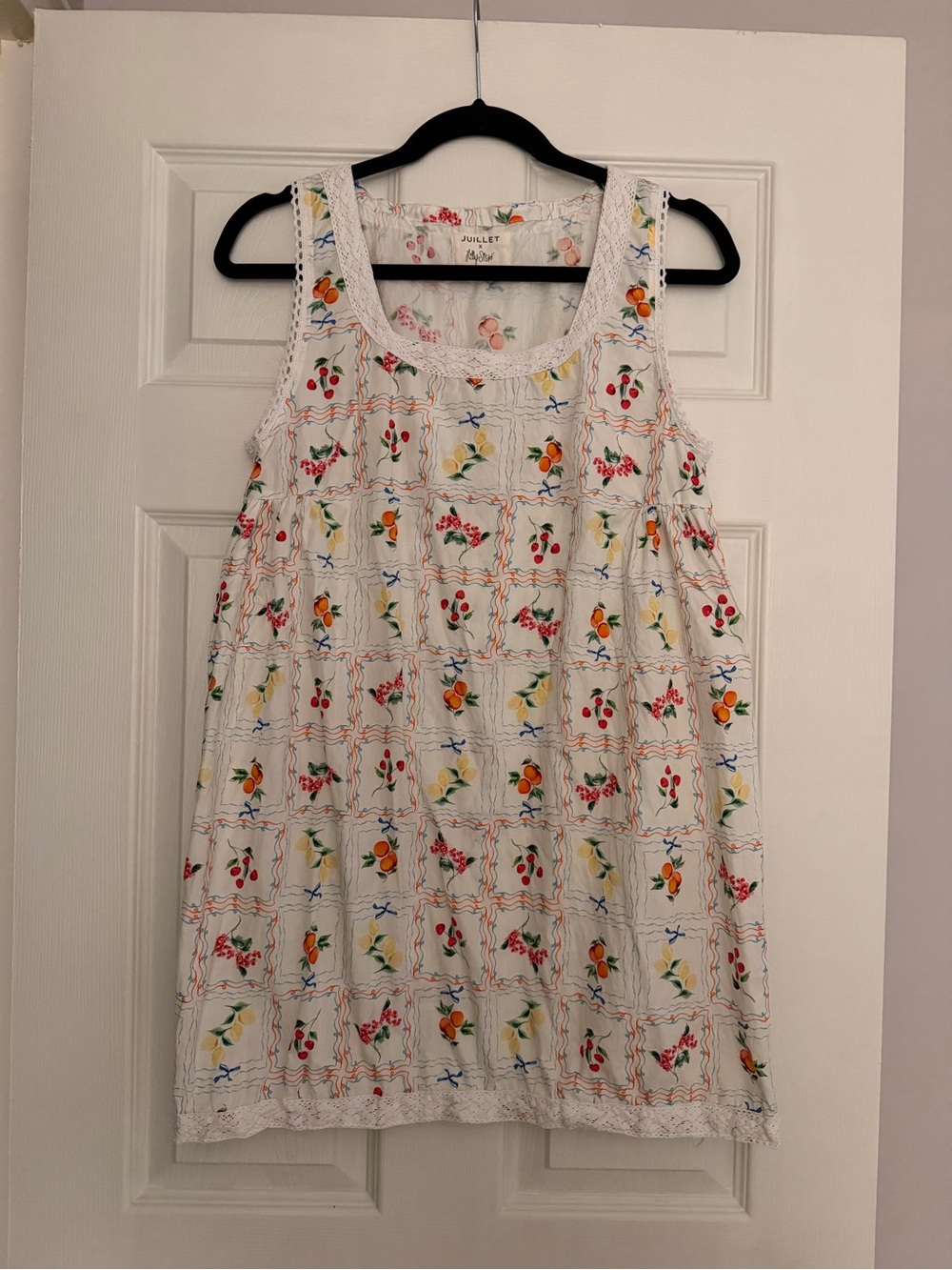 Juillet Lilly Sisto Fruit Sleeveless Dress